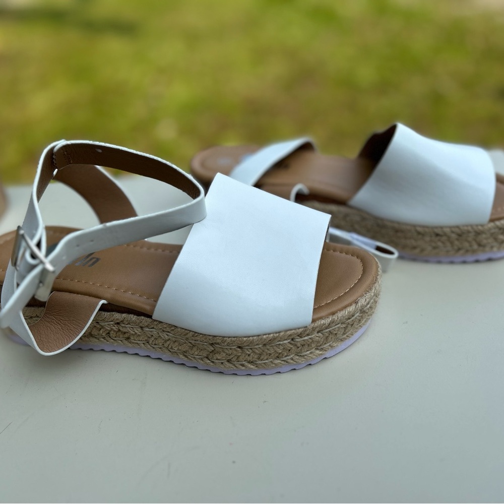 White Espadrille Sandals